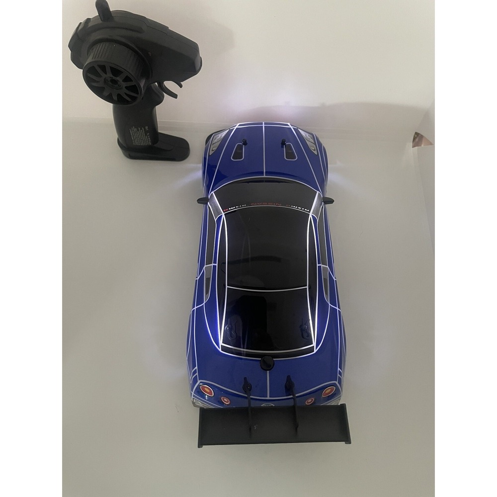 Hyper RC Nissan GTR LED Vapor Effects Blue Car Lights Tested 2017 GTR - Picture 2 of 11